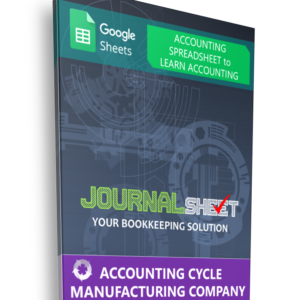 Google Sheets - Accounting Cycle for Manufacturing Company