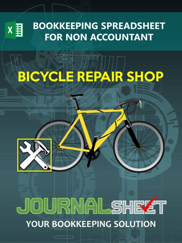 Bicycle Repair Shop Business Bookkeeping for Non Accountant