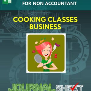 Cooking Classes Business Bookkeeping Spreadsheet