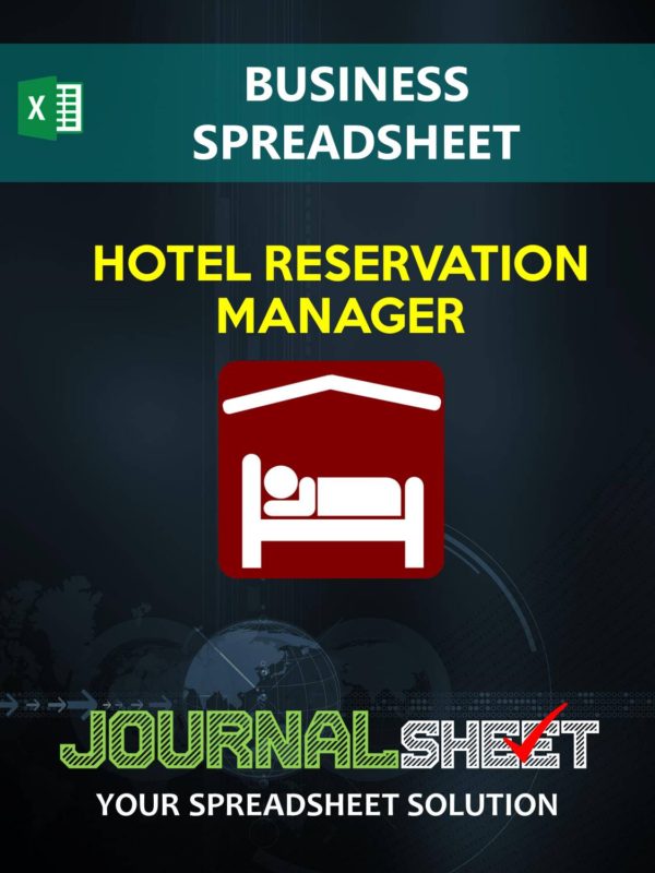 Hotel Reservation Manager Spreadsheet for Excel