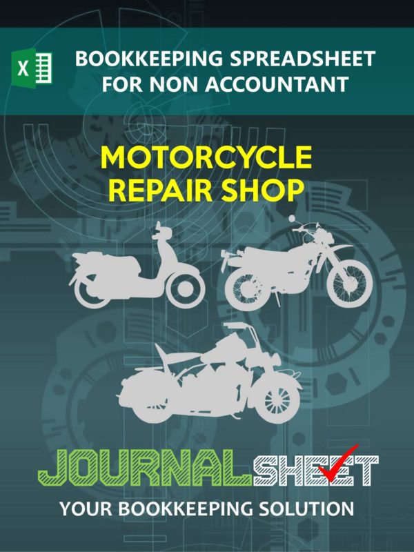 Motorcycle Repair Shop Business Bookkeeping for Non Accountant