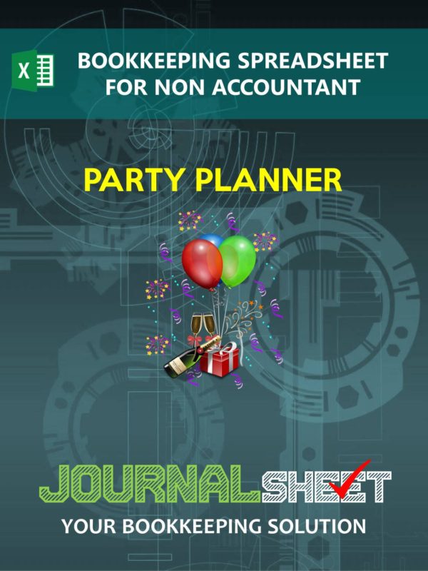 Party Planner Business Bookkeeping for Non Accountant