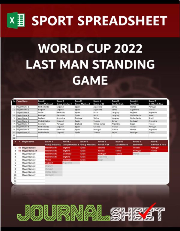 World Cup 2022 Last Man Standing Cover