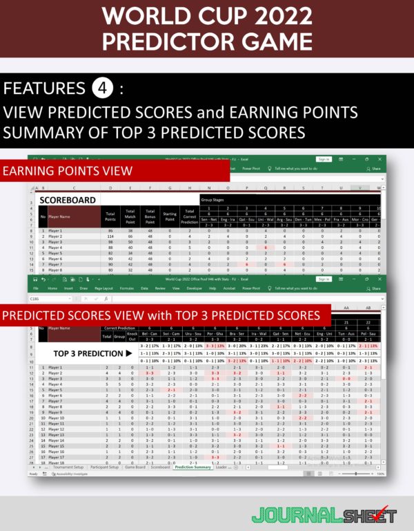 World Cup 2022 Predictor Game - Feature 4