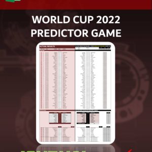 World Cup 2022 Predictor GameTemplate