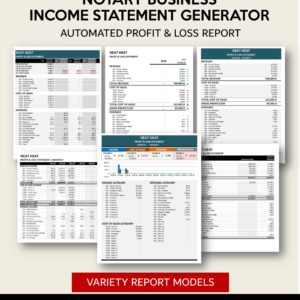 Income Statement Generator - Notary