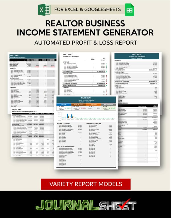 Income Statement Generator - Realtor
