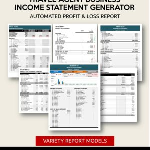 Income Statement Generator - Travel Agent