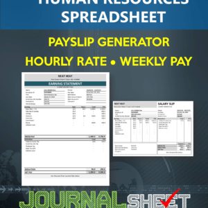 Payslip Template - Hourly Rate - Weekly Pay Period