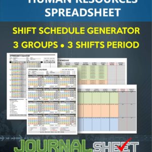 Shift Schedule Generator - 3 Groups - 3 Shifts