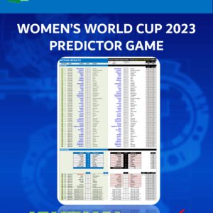 Women World Cup 2023 Predictor Game