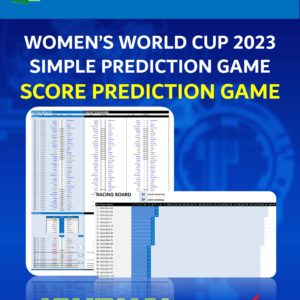 Women's World Cup 2023 Score Prediction Game Spreadsheet