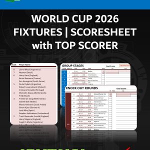 FIFA World Cup 2026 Schedule with Top Scorer